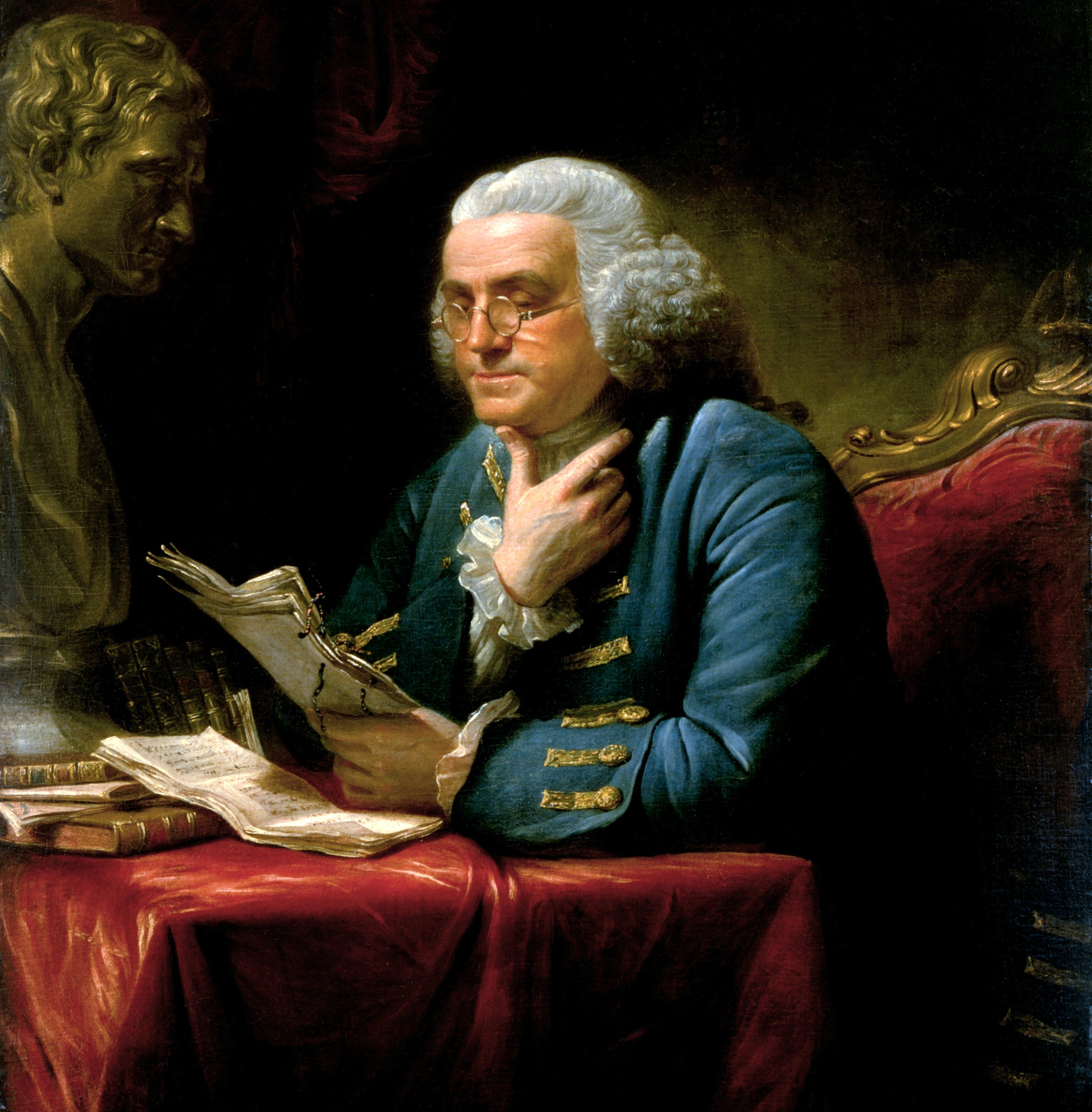 Benjamin Franklin 1767.